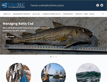 Tablet Screenshot of fishsec.org
